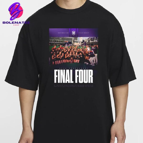 Northwestern Wildcats Field Hockey NCAA Division I Tournament Final Four 2024 Classic T-Shirt