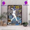 Shohei Ohtani Los Angeles Dodgers Is The 2024 National League MVP MLB Season 2024 Wall Decor Poster Canvas