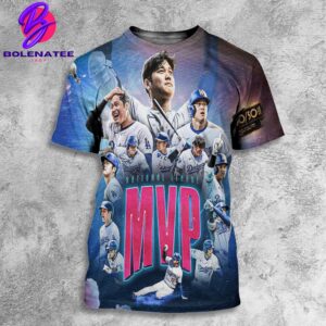 Shohei Ohtani Los Angeles Dodgers Is The 2024 National League MVP MLB Season 2024 All Over Print Shirt