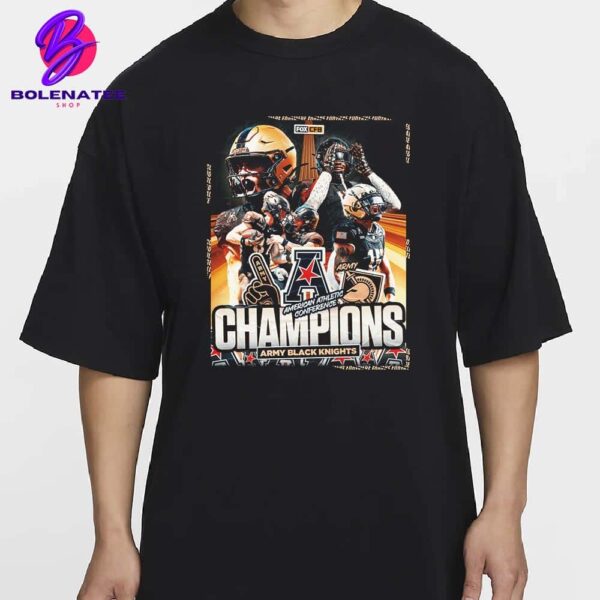 Army Black Knights Football Takes Down Tulane And Wins Its First-Ever ACC Champions 2024 Classic T-Shirt