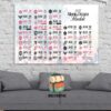 Las Vegas Aces WNBA 2025 Official Schedule Start On May 2025 Wall Decor Poster Canvas