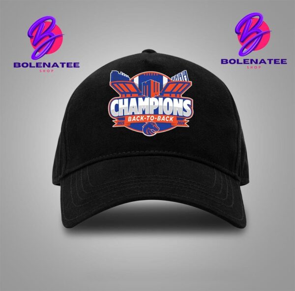 Boise State Broncos Is Back To Back Moutain West Conference Champion 2023-2024 Snapback Classic Hat Cap