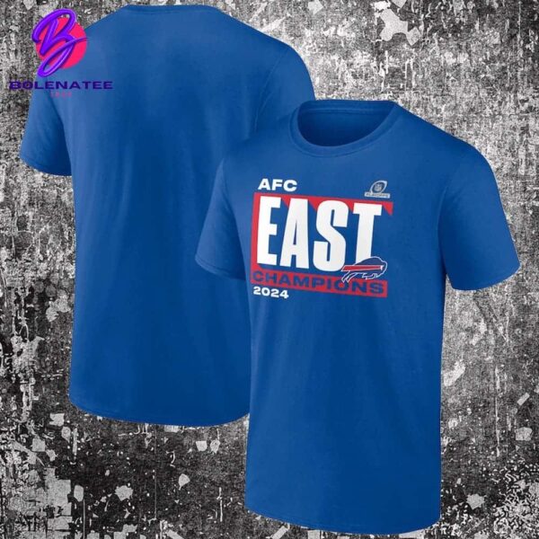 Buffalo Bills 2024 AFC East Division Champions Conquer Merchandise Limited Classic T-Shirt