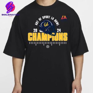 California Golden Bears Is The 2024 Art Of Sport LA Bowl Champions Hosted By Gronk NCAA Football Divison I Classic T-Shirt