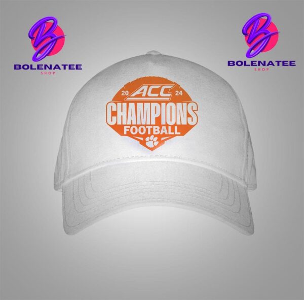 Clemson Tigers 2024 ACC Football Conference Champions Snapback Classic Hat Cap