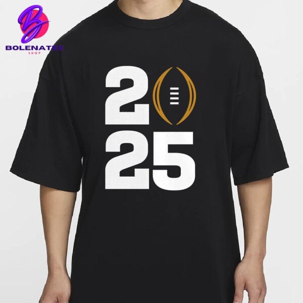 College Football Playoff 2025 National Championship Game Logo Classic T-Shirt