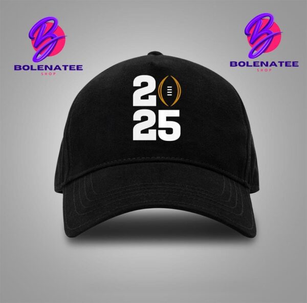 College Football Playoff 2025 National Championship Game Logo Snapback Classic Hat Cap