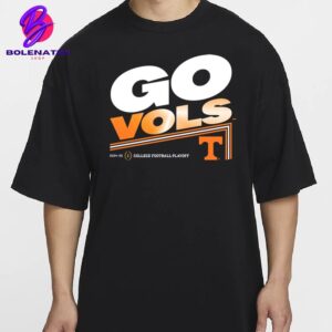 College Football Playoff 2025 Tennessee Volunteers Slogan Go Vols Merch Limited Classic T-Shirt