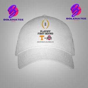 College Football Playoff First Round Matchup Tennessee Volunteers Versus Ohio State Buckeyes On December 21st 2024 Snapback Classic Hat Cap