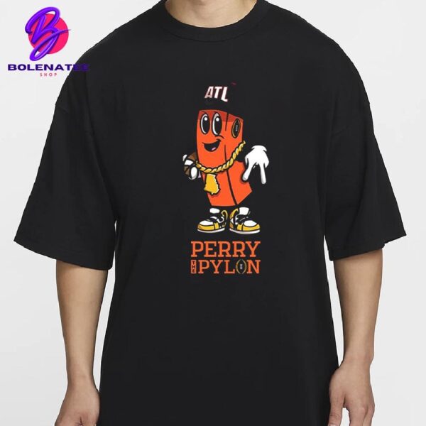 College Football Playoff Perry the Pylon Atlanta Black Merch Limited Classic T-Shirt