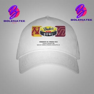 Duke Mayo Bowl Matchup Minnesota Golden Gophers Versus Virginia Tech Hokies On January 3rd 2025 Snapback Classic Hat Cap