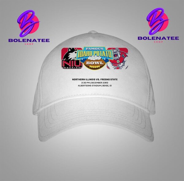 Famous Idaho Potato Bowl Matchup North Illinois Huskies Versus Fresno State Bulldogs On December 23rd 2024 Snapback Classic Hat Cap