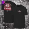 Georgia Bulldogs 2024 SEC Football Conference Champions Score Black Tee Two Sides Classic T-Shirt