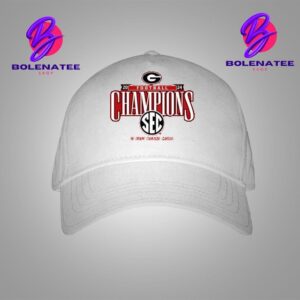 Georgia Bulldogs 2024 SEC Football Conference Champions Locker Room It Just Means More Snapback Classic Hat Cap