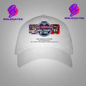 Go Bowling Military Bowl Matchup East Carolina Priates Versus NC State Wolfpacks On December 28th 2024 Snapback Classic Hat Cap