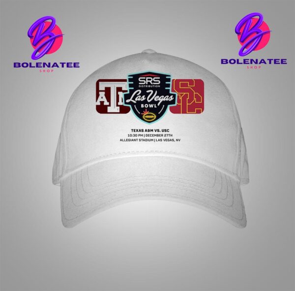 Las Vegas Bowl Matchup Texas A And M Aggies Versus USC Trojans On December 27th 2024 Snapback Classic Hat Cap