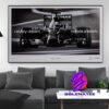 Lewis Hamilton Mercedes AMG F1 Every Dream Needs a Team Silverstone 2024 Poster Wall Decor Poster Canvas