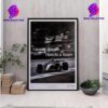 Lewis Hamilton Mercedes AMG F1 Every Dream Needs a Team Silverstone 2019 Poster Wall Decor Poster Canvas