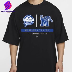 Memphis Tigers 2024 Scooter’s Coffee Frisco Bowl Toyota Stadium Merchandise Limited Classic T-Shirt