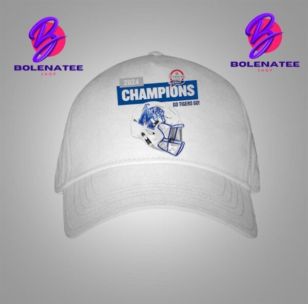 Memphis Tigers Defeat The Mountaineers To Get Frisco Bowl Champions 2024 Snapback Classic Hat Cap