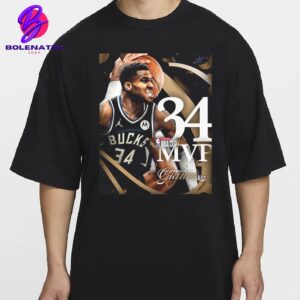 Milwaukee Bucks Giannis Antetokoumpo Is MVP Of The Emirates NBA Cup Champions 2024 Classic T-Shirt