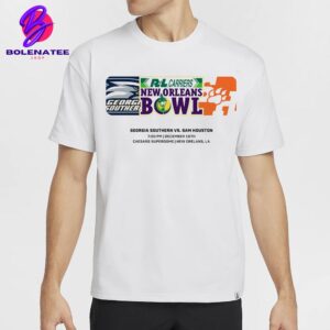 New Orleans Bowl Matchup George Southern Eagles Versus Sam Houston Bearkats On December 19th 2024 Classic T-Shirt