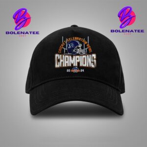 Official Jackson State Tigers Champions Of Cricket Celebration Bowl 2024 Helmet Snapback Classic Hat Cap