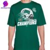 Ohio States Bobcats Is The StaffDNA Cure Bowl Champions 2024 Logo Helmet Classic T-Shirt