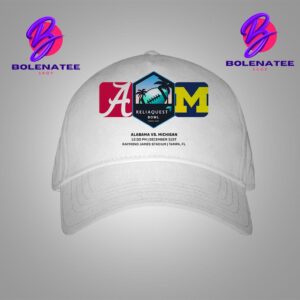 Reliaquest Bowl Matchup Alabama Crimson Tides Versus Michigan Wolverines On December 31st 2024 Snapback Classic Hat Cap