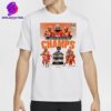 Ohio States Bobcats Is The StaffDNA Cure Bowl Champions 2024 Logo Helmet Classic T-Shirt