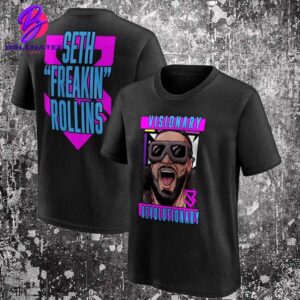 Seth Freakin Rollins Visionary Revolutionary WWE Merchandise Limited Two Sides Classic T-Shirt