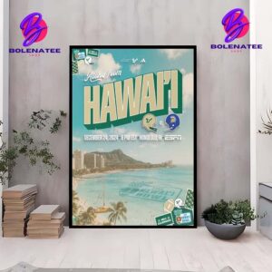 South Florida Bulls Will Face San Jose State Spartans At Hawaii Bowl On December 24th 2024 Wall Decor Poster Canvas