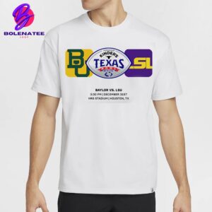 Texas Bowl Matchup Baylor Bears Versus LSU Tigers On December 31st 2024 Classic T-Shirt