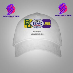 Texas Bowl Matchup Baylor Bears Versus LSU Tigers On December 31st 2024 Snapback Classic Hat Cap