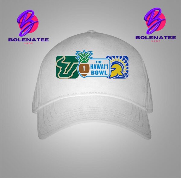 The Hawaii Bowl Matchup South Florida Bulls Versus San Jose State Spartans At Clarence TC Ching Athletics Complex On December 24th 2024 Snapback Classic Hat Cap