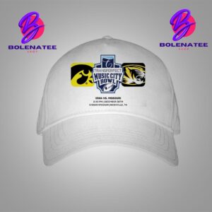 Transperfect Music City Bowl Matchup Iowa Hawkeyes Versus Missouri Tigers On December 30th 2024 Snapback Classic Hat Cap