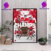 Sam Houston Bearkats Football Is 2024 New Orleans Bowl Champs College Football Wall Decor Poster Canvas