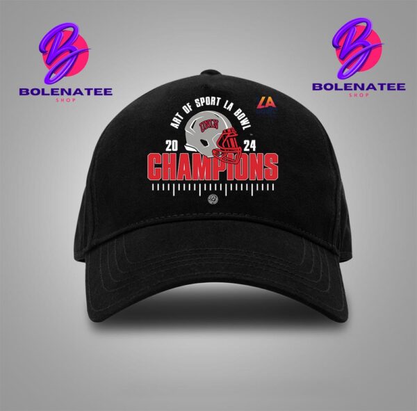 UNLV Rebels Is The 2024 Art Of Sport LA Bowl Champions Hosted By Gronk NCAA Football Divison I Snapback Classic Hat Cap