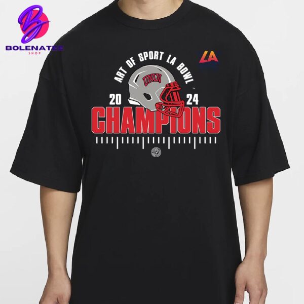 UNLV Rebels Is The 2024 Art Of Sport LA Bowl Champions Hosted By Gronk NCAA Football Divison I Classic T-Shirt