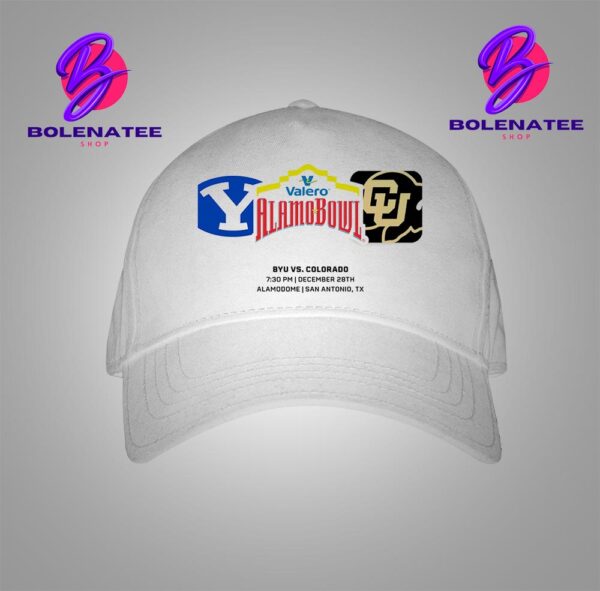 Valero Alamo Bowl Matchup BYU Cougars Versus Colorado Buffaloes On December 28th 2024 Snapback Classic Hat Cap