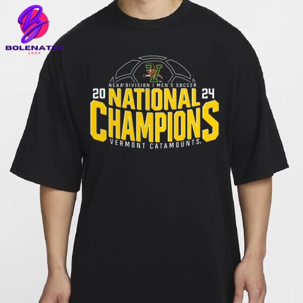 Vermont Catamounts 2024 NCAA Men’s Soccer National Champions Divison I Classic T-Shirt