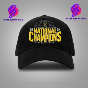 Vermont Catamounts 2024 NCAA Men’s Soccer National Champions Divison I Snapback Classic Hat Cap