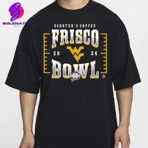 West Virginia Mountaineers 2024 Scooter’s Coffee Frisco Bowl Merchandise Limited Classic T-Shirt