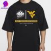 West Virginia Mountaineers Scooter’S Coffee Frisco Bowl Champions 2024 Helmet Classic T-Shirt