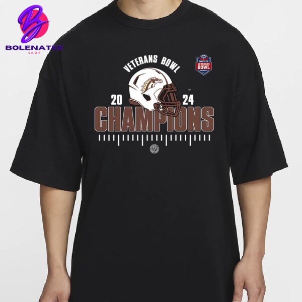 Western Michigan Broncos Is The IS4S Salute To Veterans Bowl Champions NCAA Football Season 2024-2025 Classic T-Shirt